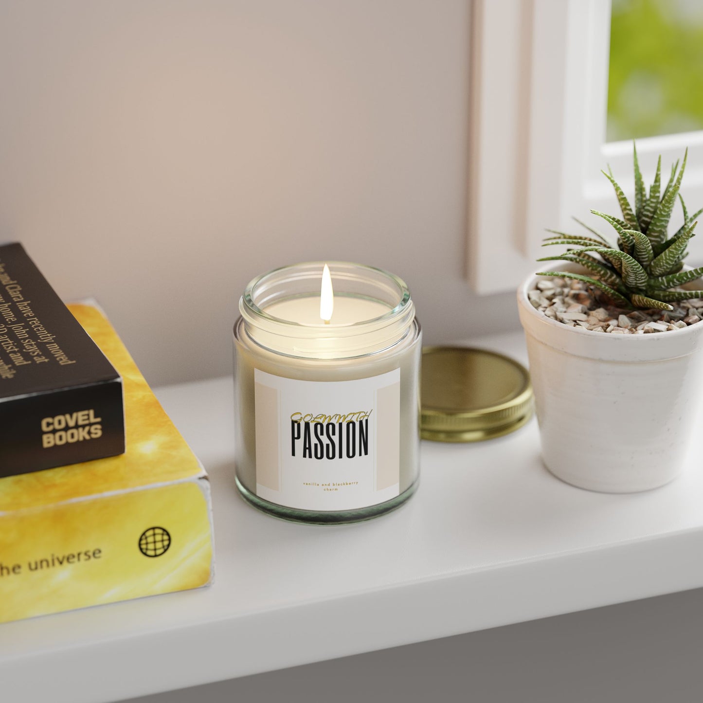 Coconut Passion Scented Candles - Cozy Home Decor, Aromatherapy, Gifts for Him/Her, Spa Essentials, Wedding Favors