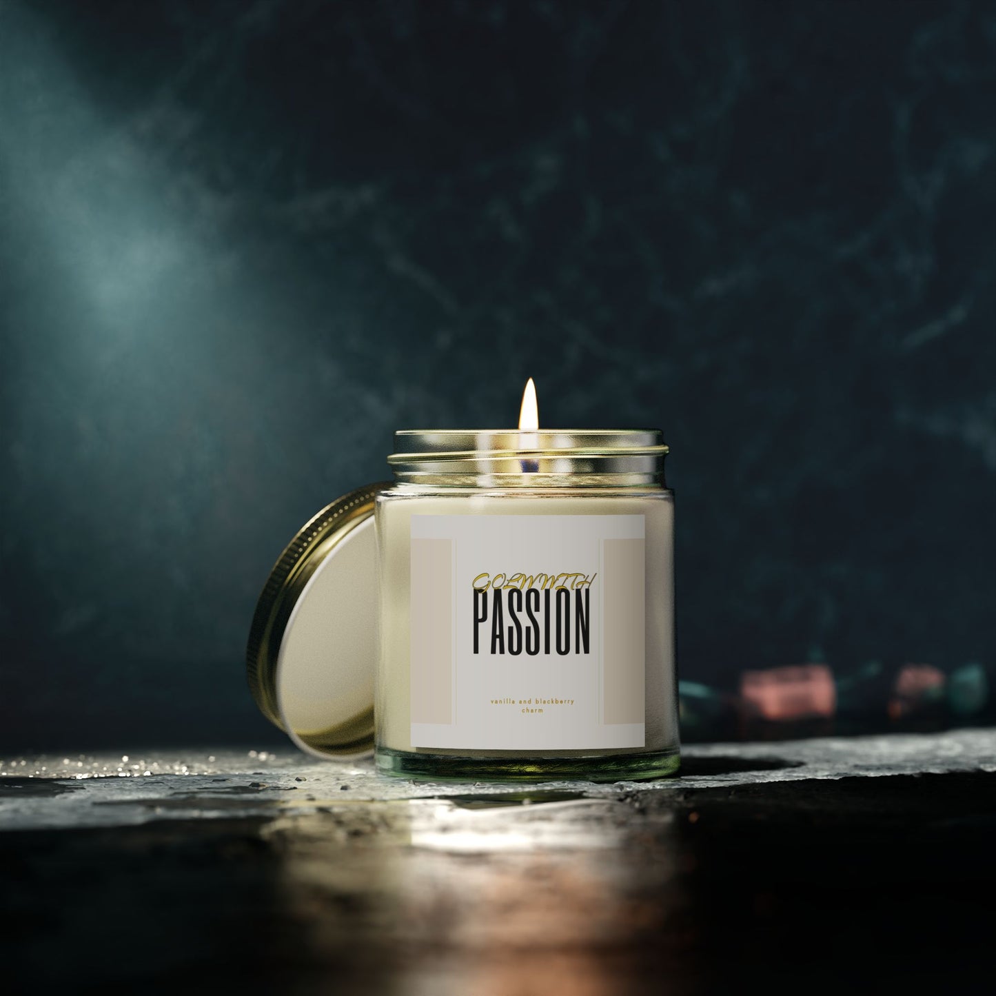 Coconut Passion Scented Candles - Cozy Home Decor, Aromatherapy, Gifts for Him/Her, Spa Essentials, Wedding Favors
