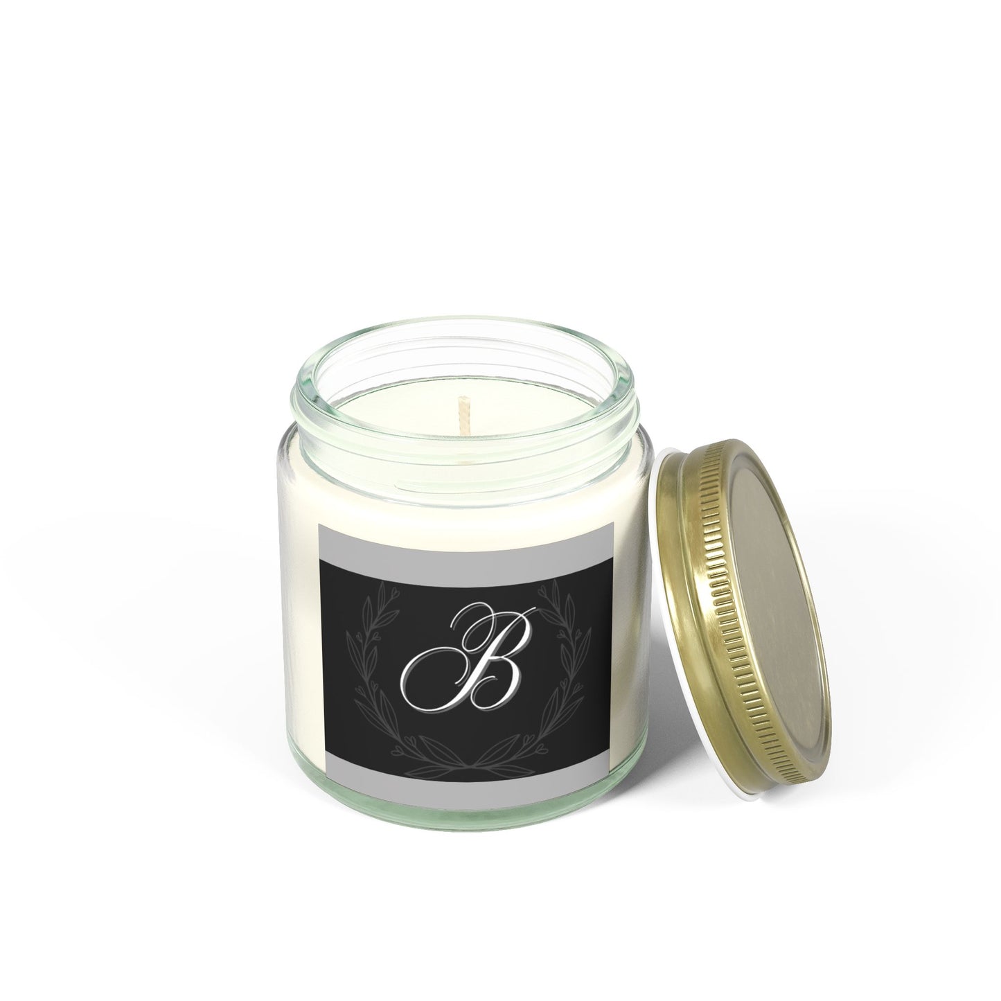 Elegant Monogram Scented Candles for Home Decor, Gifts for Her, Relaxation, Aromatherapy, Birthday, Weddings, Customizable Candles