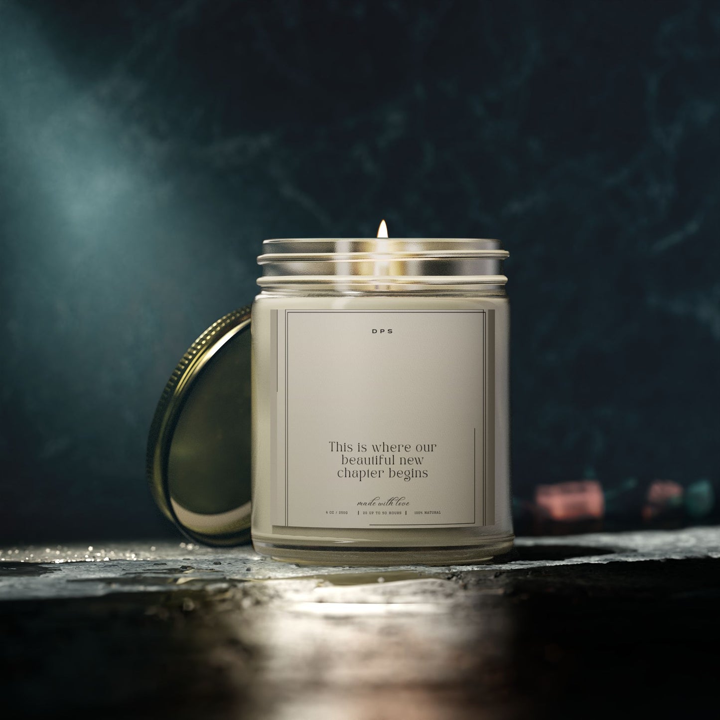 Coconut Apricot Scented Candle Collection | Relaxing Aromatherapy, Home Decor, Gifts for Her, Spa Day, Cozy Atmosphere