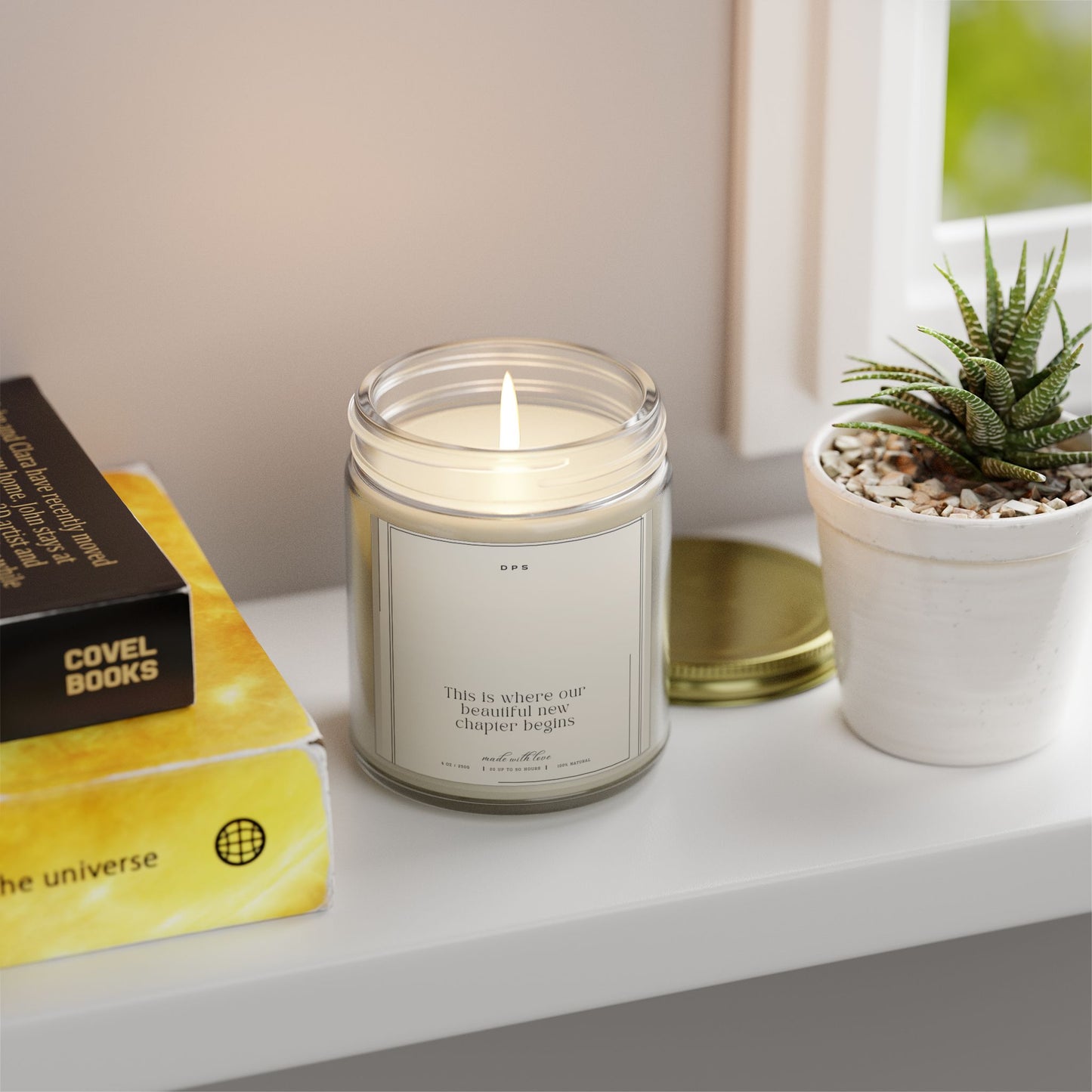 Coconut Apricot Scented Candle Collection | Relaxing Aromatherapy, Home Decor, Gifts for Her, Spa Day, Cozy Atmosphere