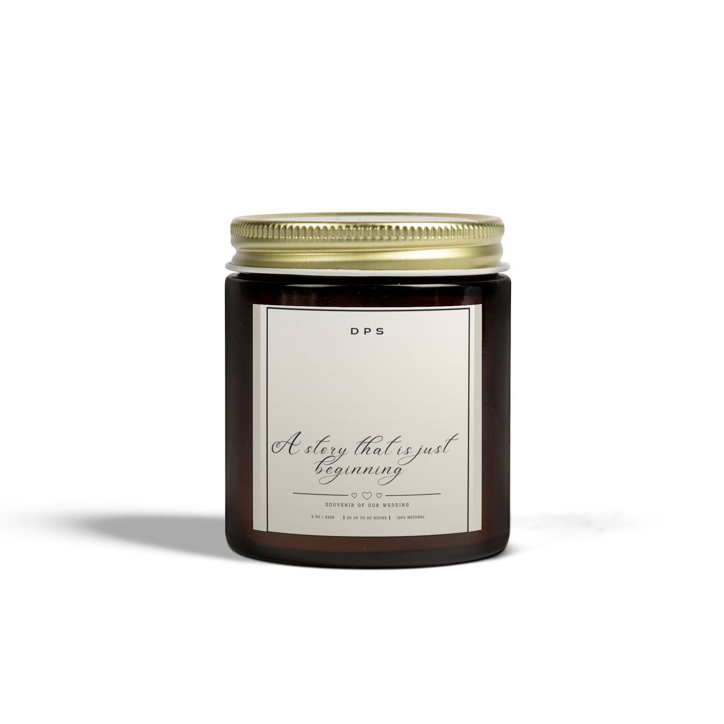 Custom Wedding Candle