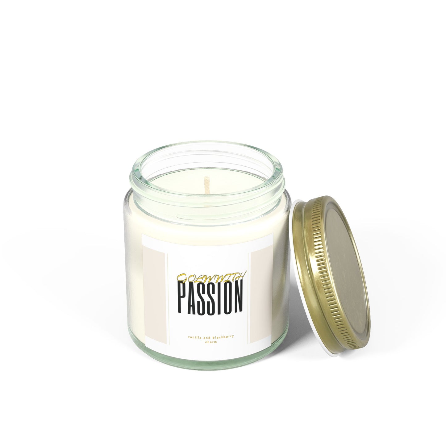 Coconut Passion Scented Candles - Cozy Home Decor, Aromatherapy, Gifts for Him/Her, Spa Essentials, Wedding Favors