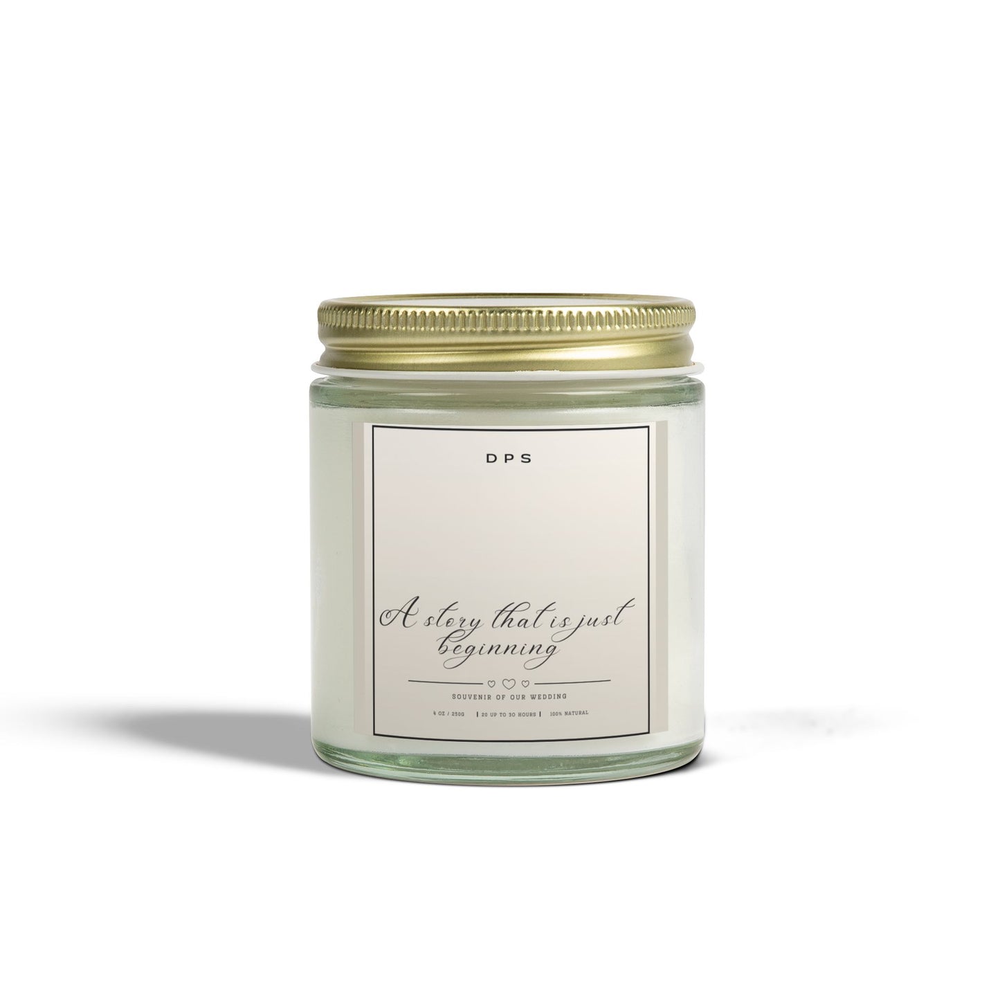 Custom Wedding Candle