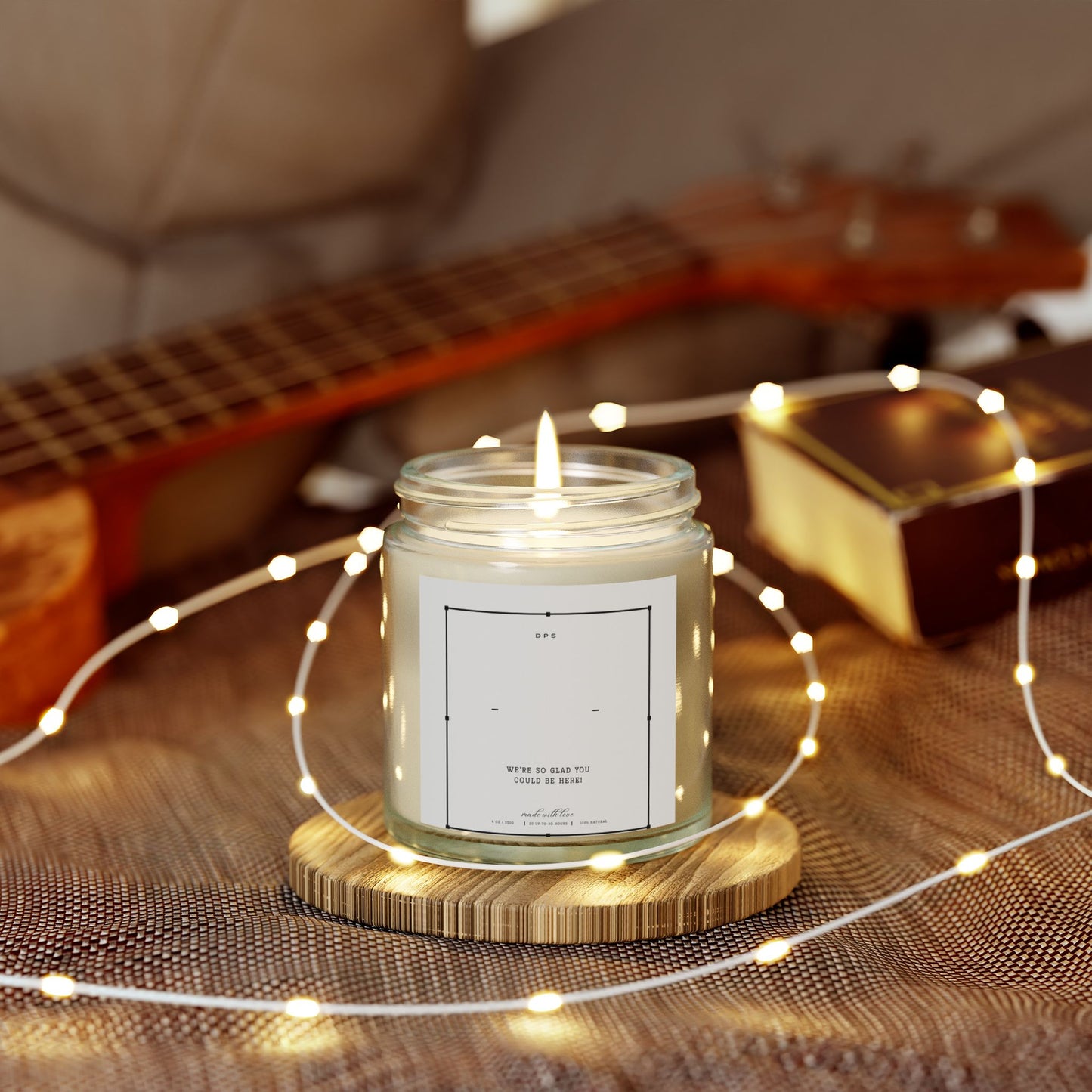 Custom Wedding Candle