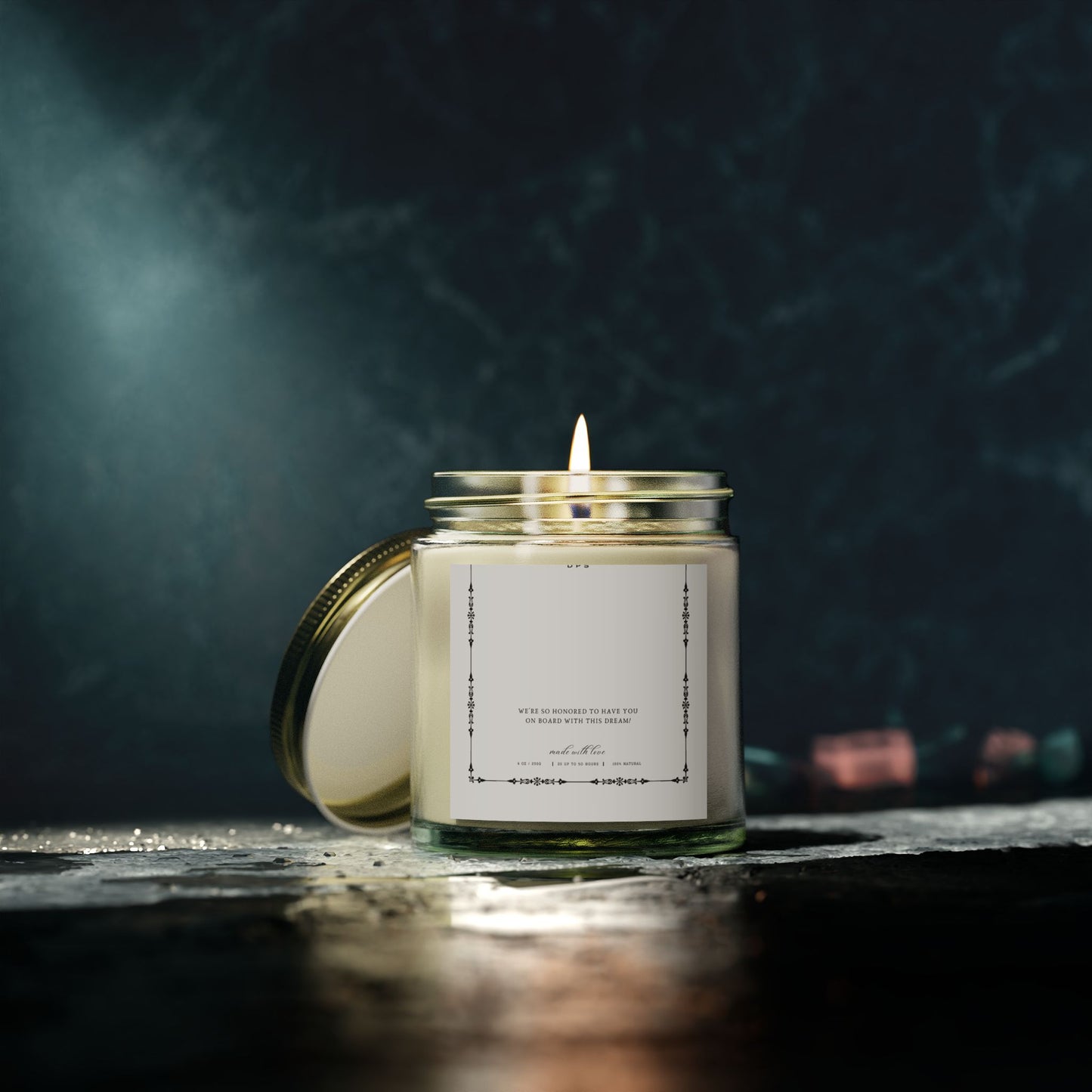 Custom Wedding candle