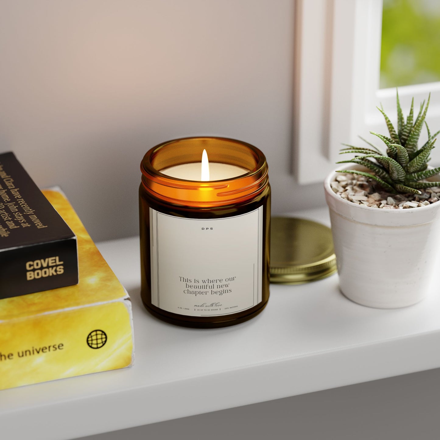 Coconut Apricot Scented Candle Collection | Relaxing Aromatherapy, Home Decor, Gifts for Her, Spa Day, Cozy Atmosphere