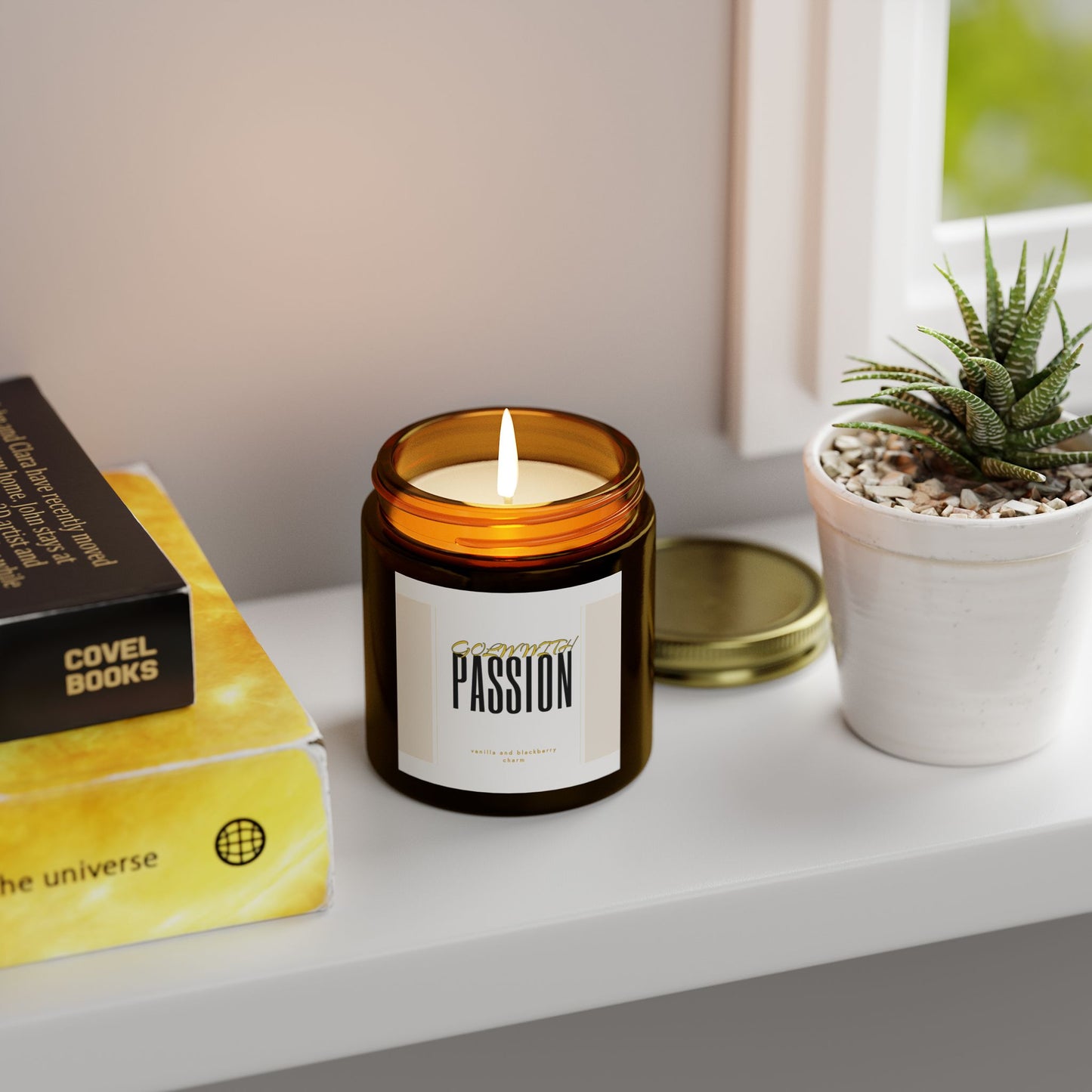 Coconut Passion Scented Candles - Cozy Home Decor, Aromatherapy, Gifts for Him/Her, Spa Essentials, Wedding Favors
