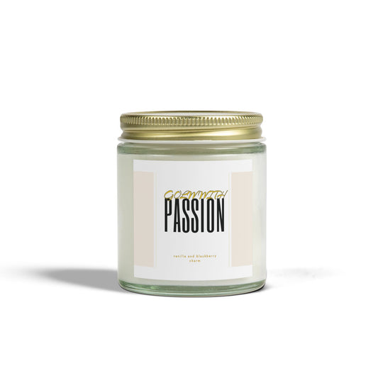 Coconut Passion Scented Candles - Cozy Home Decor, Aromatherapy, Gifts for Him/Her, Spa Essentials, Wedding Favors