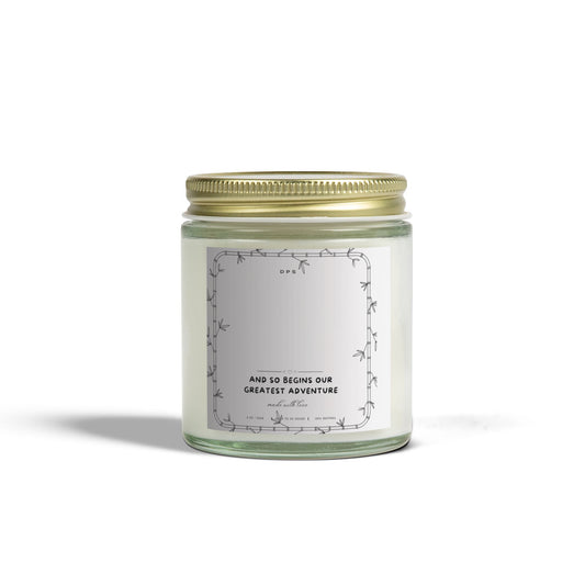 Custom wedding candle